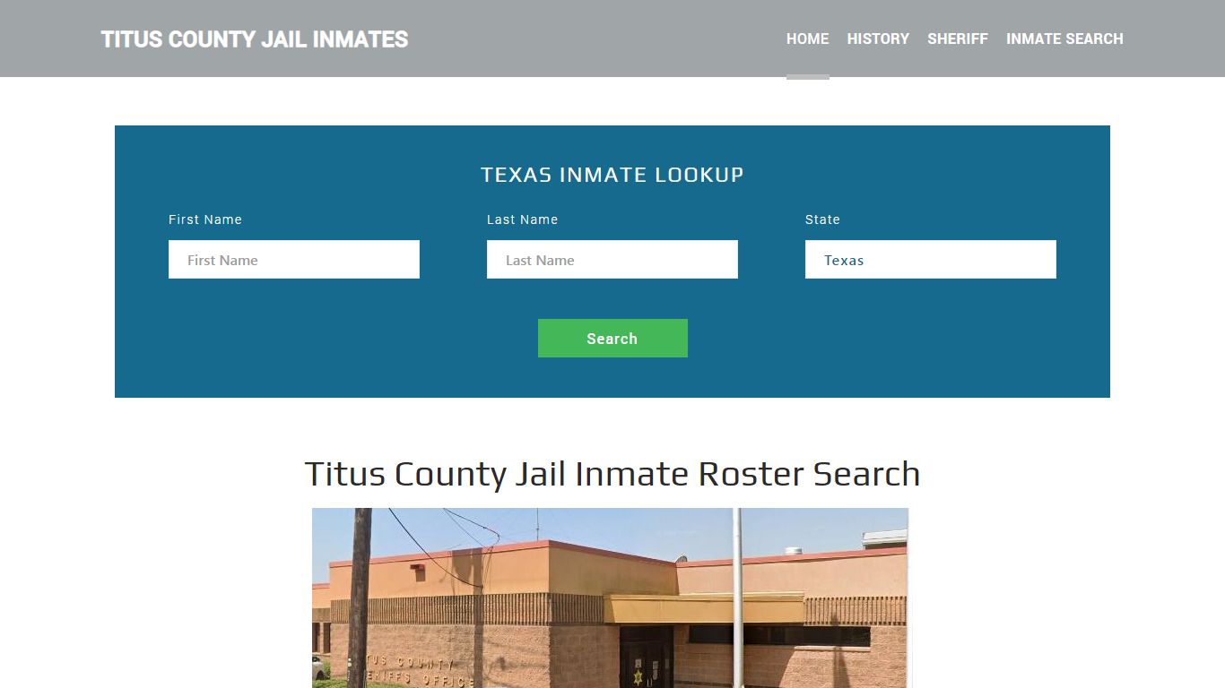 Titus County Jail Inmate Roster Lookup, Mt. Pleasant, TX